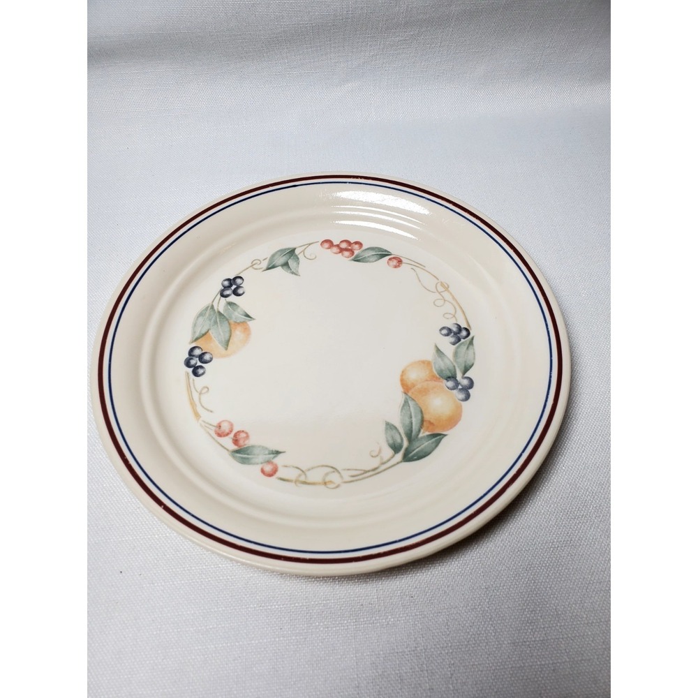 Vtg Corelle Abundance 8.5" Salad/Luncheon Plate Replacement Plate Fruit Wreath